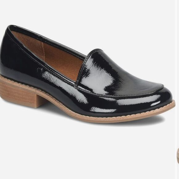 Eurosoft Shoes - Classic Black Loafers for Women